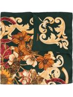 Chanel Pre-Owned CC logo scarf - Green - thumbnail