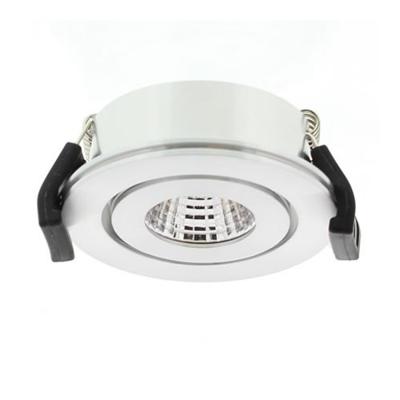 LED inbouwspot Aluminium Venice LED 3,3W 300 lumen COB LED in 4000K IP44