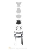 Kartell Masters eetkamerstoel Roestoranje - thumbnail