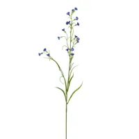 Kunstbloem Mini nicotiana 75cm - blauw - thumbnail