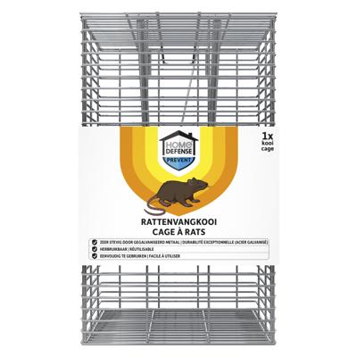 Home Defense® Rattenvangkooi 1 stuk - HDRACA Home Defense® Rattenvangkooi 1 stuk - HDRACA