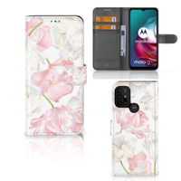 Motorola Moto G10 | G20 | G30 Hoesje Lovely Flowers - thumbnail
