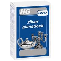 HG Zilver Glansdoek - 30 x 30 cm - thumbnail