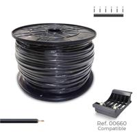 Elektrische kabelslang Sediles h07z1-k Zwart 1,5 mm 500 m - thumbnail