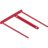 Bankers Box archiefbinder D-clip, doos van 100 stuks, rood - thumbnail