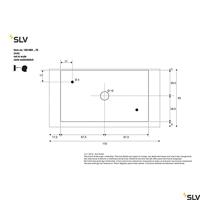 SLV ANGOLUX SENSOR 1001969 LED-buitenlamp met bewegingsmelder (wand) LED LED vast ingebouwd 9.8 W Antraciet - thumbnail