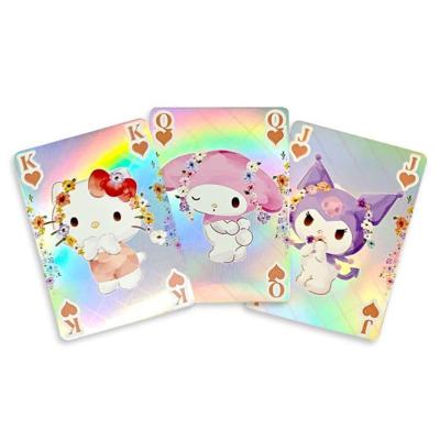 Sanrio Playing Cards Hello Kitty & Friends Holographic