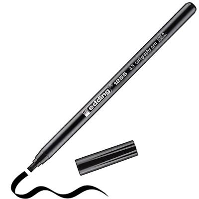 Edding kalligrafiepen e-1255 3,5 mm zwart