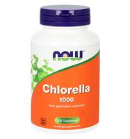 NOW Chlorella 1000mg Tabletten - thumbnail