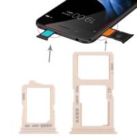 2 x SIM kaarthouder + Micro SD Card lade voor Vivo Y66(Gold) - thumbnail