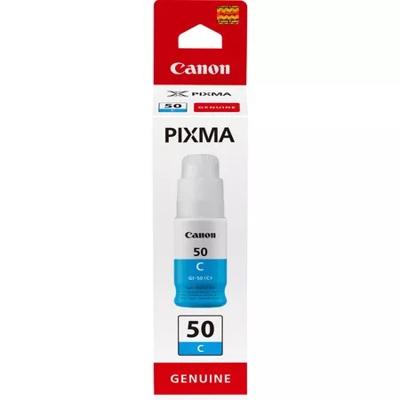 Canon 3403C001 GI-50 C Navulinkt Origineel Canon Cyaan 70 ml Canon 3403C001 GI-50 C Navulinkt Origineel Canon Cyaan 70 ml