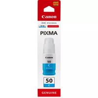 Inktfles - Canon - GI -50C - Cyaan - Pixma Megatank Compatibiliteit - (3403C001) - thumbnail