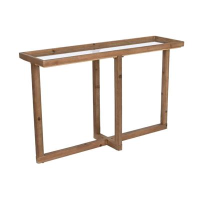 Console Home ESPRIT Bruin Kristal Spar 120 x 33 x 75 cm Console Home ESPRIT Bruin Kristal Spar 120 x 33 x 75 cm