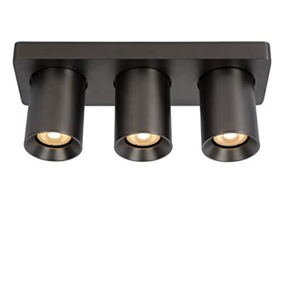 Lucide NIGEL Plafondspot 3xGU10 - Antraciet Lucide NIGEL Plafondspot 3xGU10 - Antraciet