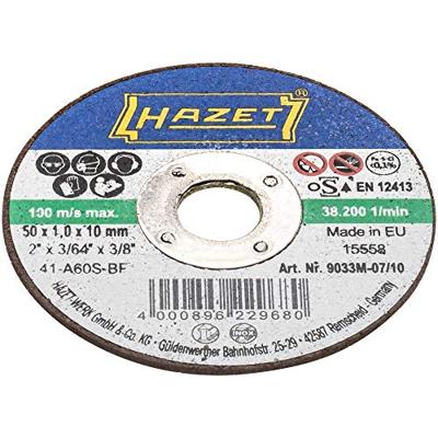 Hazet 9033M-07/10 9033M-07/10 Doorslijpschijfset 50 mm 1 stuk(s) Hazet 9033M-07/10 9033M-07/10 Doorslijpschijfset 50 mm 1 stuk(s)
