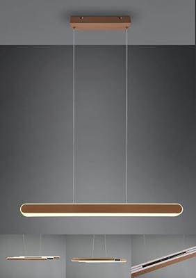 Trio HanglampHelios 130cm bruin - 343310365