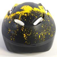 BATMAN Skate/fietshelm junigoud 52-56 cm zwart/geel - thumbnail