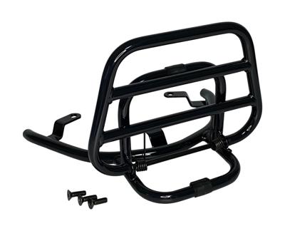 Diverse Achterdrager opklapbaar zwart hoogglans | piaggio 1