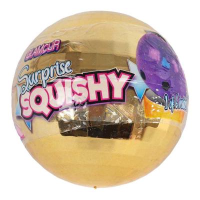 Glamour Surprise Glitterbal met Verrassings Squishy