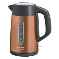 Bosch Haushalt TWK4P439 Waterkoker Oververhittingsbeveiliging, Snoerloos, Met kanteldeksel Aantal/Volume: 1.7 l Koper - thumbnail