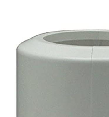 Cornat Rozet (2-Delig) Afloop 110Mm Wi - CWCROSKL00