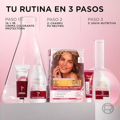 Permanente Kleur L'Oreal Make Up Excellence Licht Goudblond Nº 9,3-Rubio Claro Claro Dorado 192 ml Permanente Kleur L'Oreal Make Up Excellence Licht Goudblond Nº 9,3-Rubio Claro Claro Dorado 192 ml