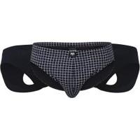 Heren boxers Modal 2-pak 20477 - Stoffen band - Heren Boxershort - XXL - Zwart - Onderbroek heren heren - Ondergoed heren heren - XXL - Onderbroek - thumbnail