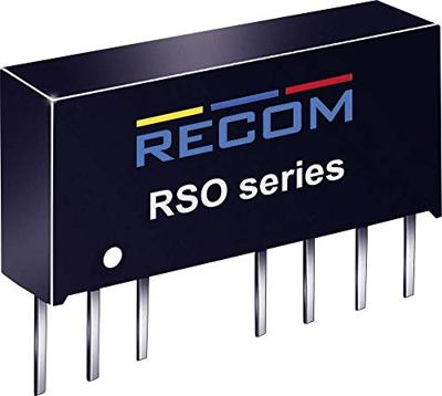 RECOM RSO-2415DZ/H3 DC/DC-converter, print 24 V/DC 15 V/DC, -15 V/DC 33 mA 1 W Aantal uitgangen: 2 x Inhoud 1 stuk(s)