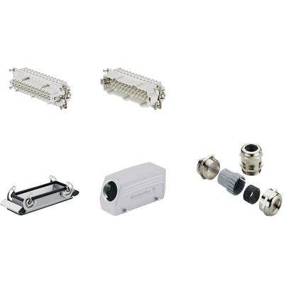 Weidmüller Connectorset RockStar® HDC HE 1802380000 1 stuk(s) Weidmüller Connectorset RockStar® HDC HE 1802380000 1 stuk(s)