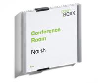 Durable Deur-/infobord | B149xH148,5mm | controlevenster acryl | achterdeel aluminium | 1 stuk - 480223 480223 - thumbnail