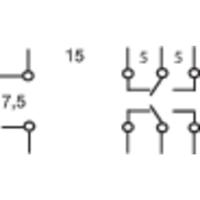 Aratas G2R-2-230V Printrelais 230 V/AC 5 A 2x wisselcontact 1 stuk(s) - thumbnail