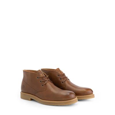 Travelin' Men - Lace-up boot casual - Cognac - Maat 48 Travelin' Men - Lace-up boot casual - Cognac - Maat 48