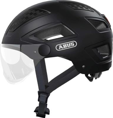 ABUS helm hyban 2.0 ace velvet black m 52-58cm ABUS helm hyban 2.0 ace velvet black m 52-58cm