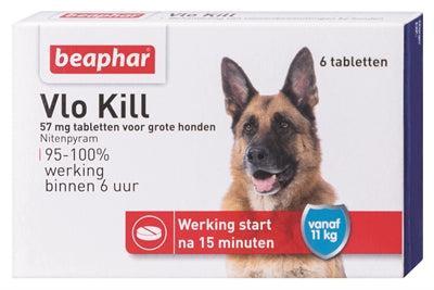 Beaphar Vlo Kill (vanaf 11 kg) hond 6 tabletten