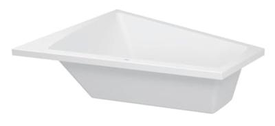 Duravit Paiova bad acryl afgeschuind links 170x130x46cm wit 700214000000000