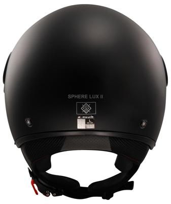 LS2 jethelm "of558 sphere lux ii solid" helmet of558 sph. lux ii solid xxl matt black