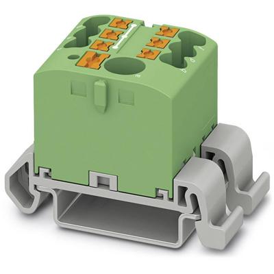 Phoenix Contact 3273206 Verdeelblok 25.2 mm Spanveer Groen 10 stuk(s)