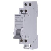 Groepenschakelaar Grijs 1-polig 6 mm² 20 A 1x wisselcontact Siemens 5TE8141
