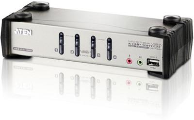 ATEN CS1734B-AT-G KVM-switch 4 poorten VGA USB 2048 x 1536 Pixel