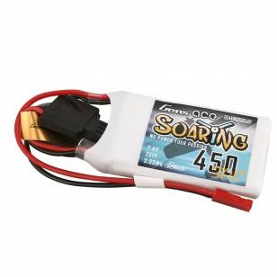 Gens ace LiPo accupack 7.4 V 450 mAh Aantal cellen: 2 30 C Block JST-SYP
