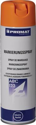 Promat/Tecwerk Markeringsspray | lichtgevend | oranje | 500 ml | spuitbus - 4000354085