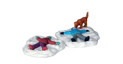 Kerstfiguur Snow angels set of 2 Lemax - Lemax