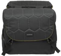 New Looxs Mondi Joy Quilted dubbele tas 38L zwart - thumbnail