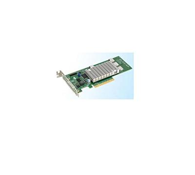 Supermicro AOC-SLG3-4E2P 6.4GB/s Quad-Port Gen-3 interne NVMe-hostbusadapter