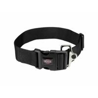 TRIXIE HALSBAND HOND PREMIUM ZWART 55-80X5 CM - thumbnail