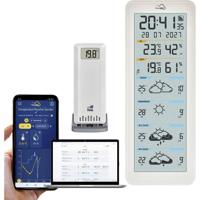 TFA Dostmann TFA.me ID-06 35.8108.02 WiFi-weerstation Verwachting voor 4 dagen Aantal sensoren max.: 50 stuk(s) - thumbnail