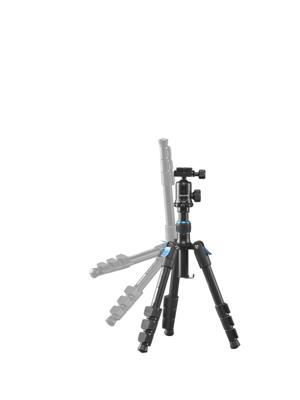 Cullmann Kamerastativ Tripod Werkhoogte: 28 - 89 cm Zwart