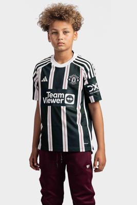 Manchester United Shirt Uit Junior 2023/2024 - Maat 128 - Kleur: Groen | Soccerfanshop