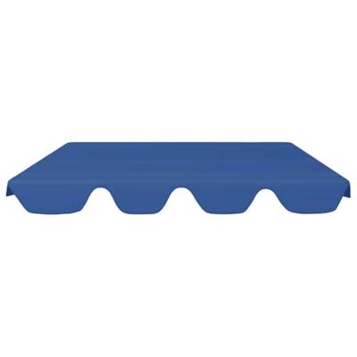 VidaXL Vervangingsluifel voor schommelbank 150/130x105/70 cm blauw