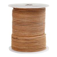 Creativ Company Leerkoord, dikte 2 mm, beige, 50 m/ 1 rol - thumbnail